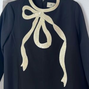 Tuckernuck Black Bow Dress Mini Medium